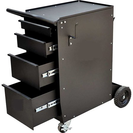 POWERWELD Deluxe MIG Cart with 4 Drawers CCMIG-DX4